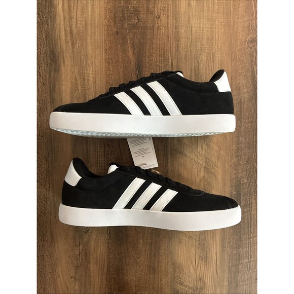 Adidas VL Court 3.0 Shoes Skateboard Black White Low Top Men Size 8 ID6278 main image 7